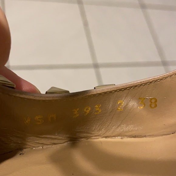 Valentino Rockstud Black Pumps Patent Ankle Strap - Picture 4 of 9